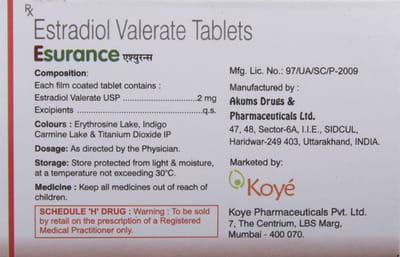 Esurance Strip Of 28 Tablets