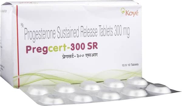 Pregcert Sr 300mg Strip Of 10 Tablets