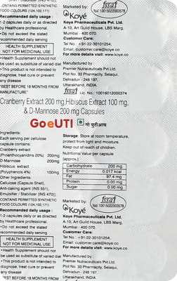 Goeuti Strip Of 10 Capsules