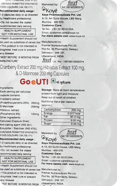 Goeuti Strip Of 10 Capsules