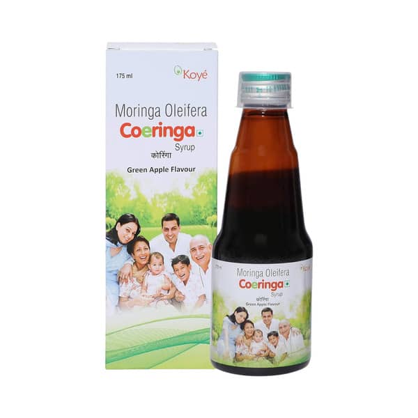 Coeringa Green Apple Flavour Bottle Of 175Ml Syrup