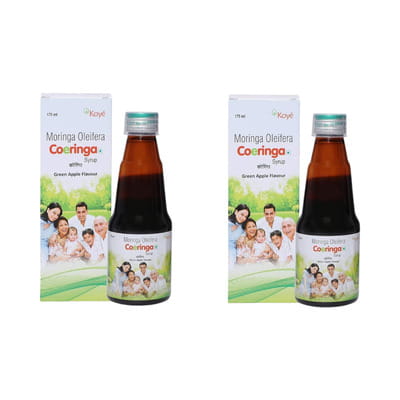 Coeringa Green Apple Flavour Bottle Of 175ml Syrup