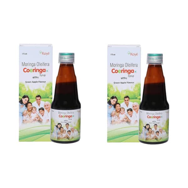 Coeringa Green Apple Flavour Bottle Of 175Ml Syrup