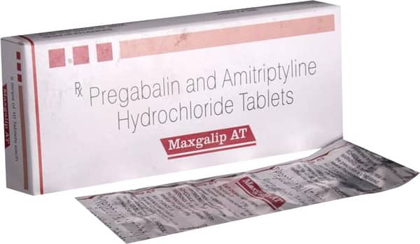 Maxgalip At Strip Of 10 Tablets