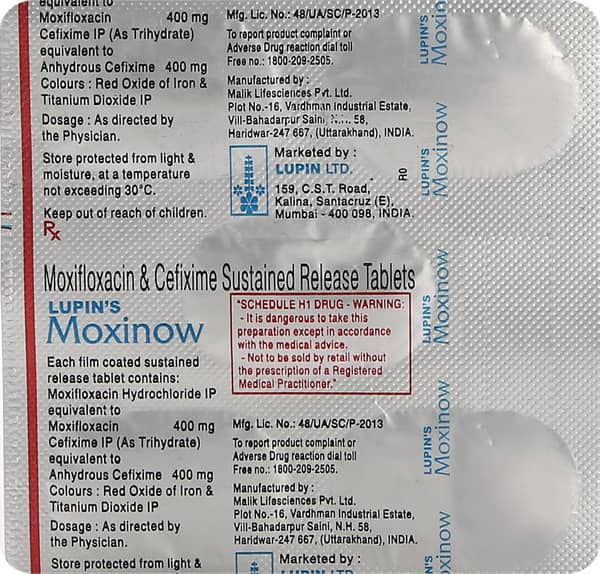 Moxinow Strip Of 5 Tablets