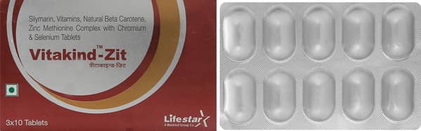 Vitakind Zit Strip Of 10 Tablets