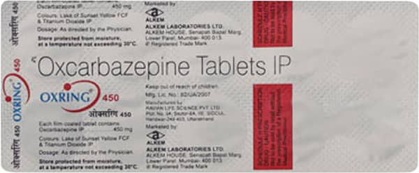 Oxring 450mg Strip Of 10 Tablets