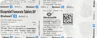 Bisoheart 5mg Strip Of 10 Tablets