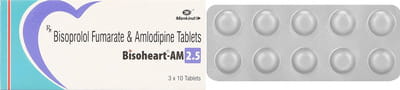 Bisoheart Am 2.5mg Strip Of 10 Tablets
