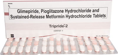 Tripride 2mg Strip Of 15 Tablets