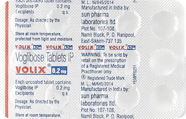 Volix 0.2mg Strip Of 15 Tablets