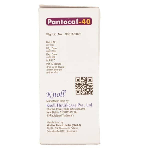 Pantocaf 40mg Tablet