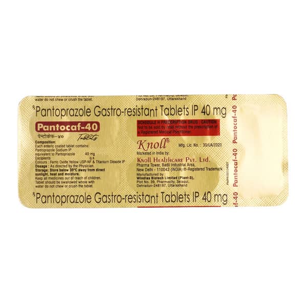 Pantocaf 40mg Tablet