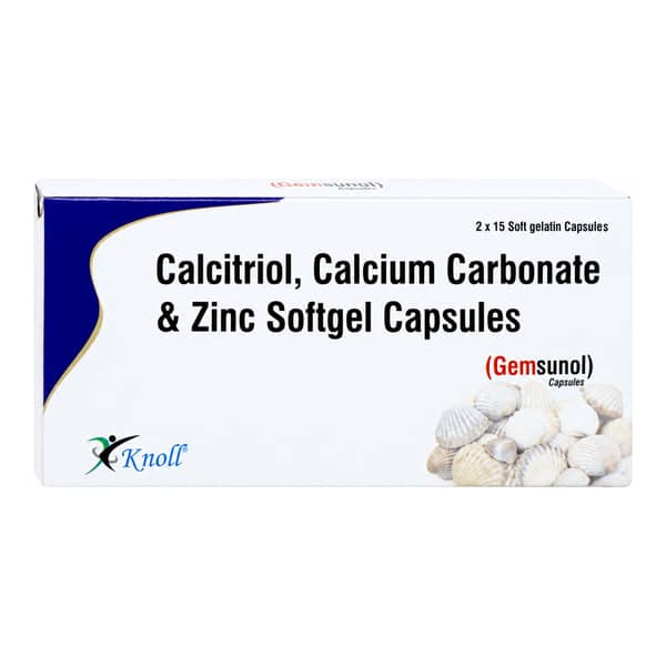 Gemsunol Strip Of 15 Capsules