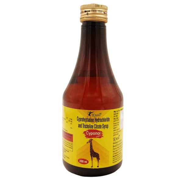 Cyponol Bottle Of 200ml Syrup