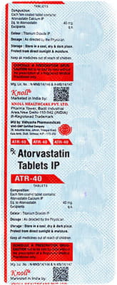 Atr 40mg Strip Of 10 Tablets