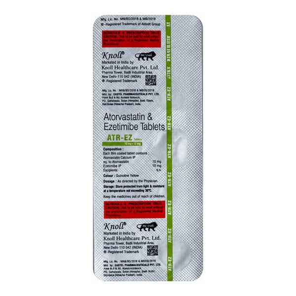 Atr Ez Strip Of 10 Tablets
