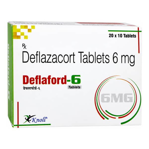 Deflaford 6Mg Strip Of 10 Tablets