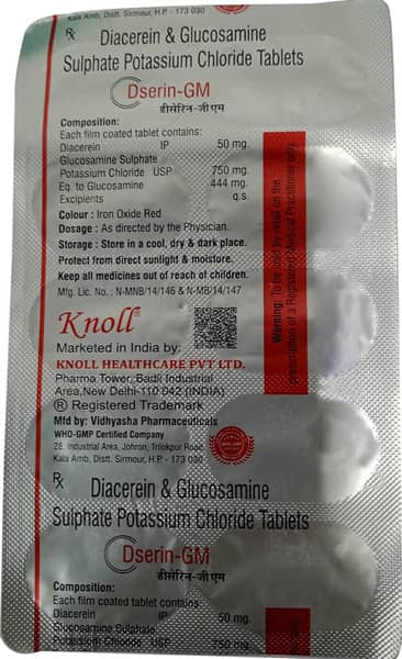 Dserin Gm Strip Of 10 Tablets