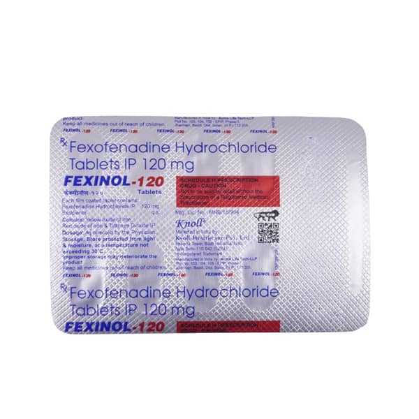 Fexinol 120Mg Strip Of 10 Tablets