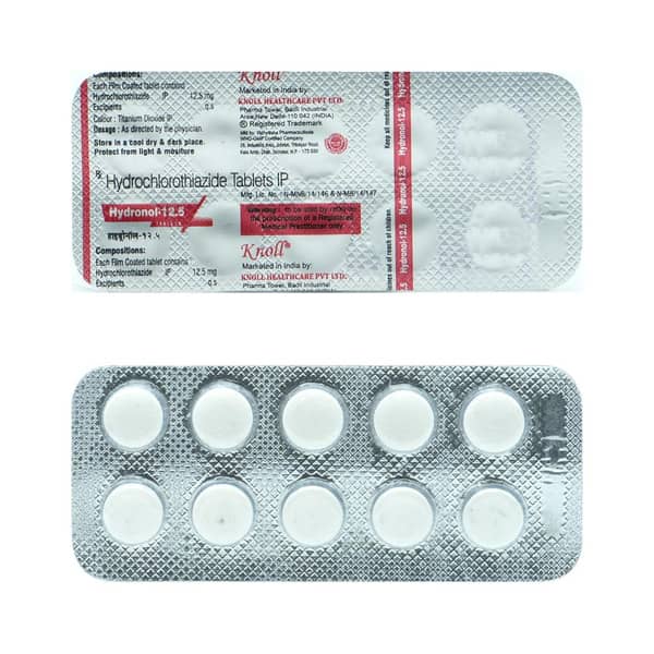 Hydronol 12.5mg Strip Of 10 Tablets