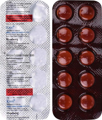 Nefidinol Retard 10mg Strip Of 10 Tablets