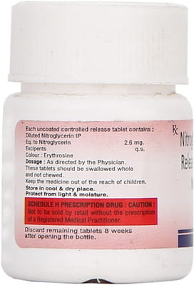 Nitro G 2.6mg Bottle Of 30 Tablets