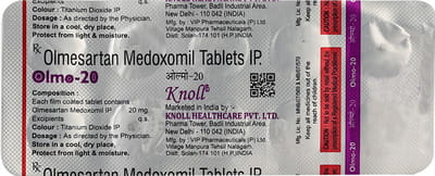 Olmo 20mg Strip Of 10 Tablets