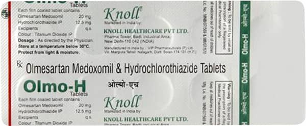 Olmo H 20mg Strip Of 10 Tablets