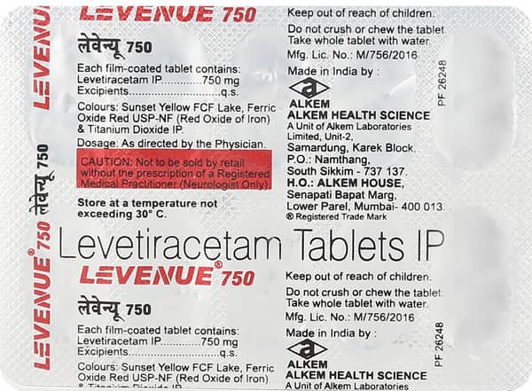 Levenue 750mg Strip Of 10 Tablets