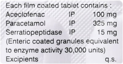 Aldigesic Sp Forte Strip Of 10 Tablets