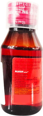 Alkof Junior Bottle Of 60ml Cough Syrup