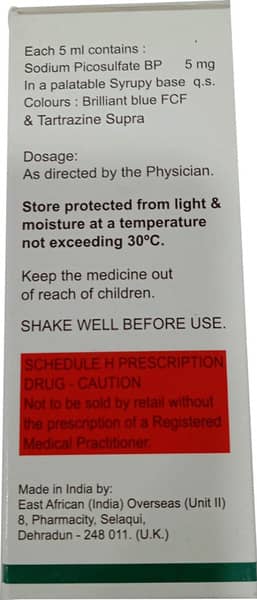 Alpicno Bottle Of 100Ml Syrup
