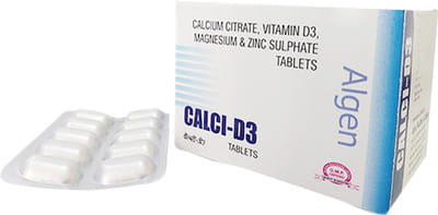 Calci D3 Strip Of 10 Tablets