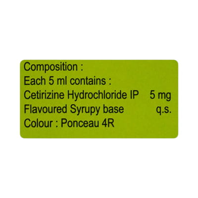 Ceriz Bottle Of 60ml Syrup