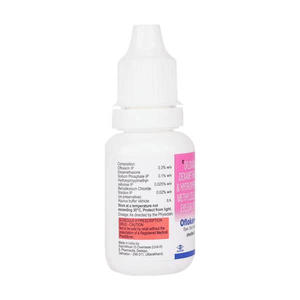 Oflokem Bottle Of 10ml Eye/Ear Drops