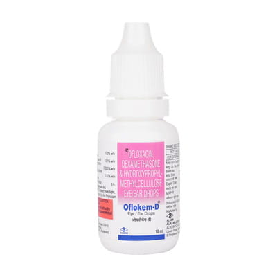 Oflokem Bottle Of 10ml Eye/Ear Drops