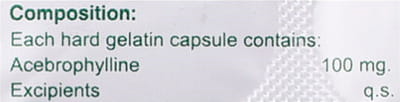 Acebrofon 100mg Strip Of 10 Capsules