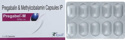 Pregabel M Strip Of 10 Capsules