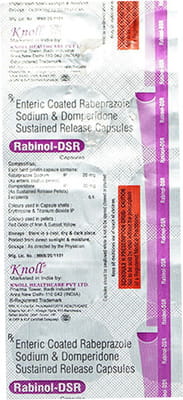 Rabinol Dsr Strip Of 10 Capsules