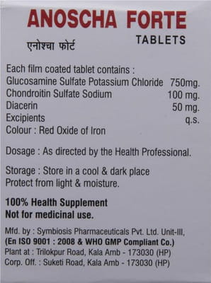 Anoscha Forte Strip Of 10 Tablets