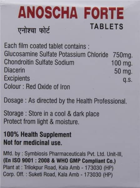 Anoscha Forte Strip Of 10 Tablets