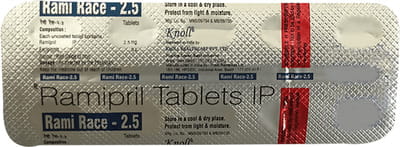 Rami Race 2.5mg Strip Of 10 Tablets