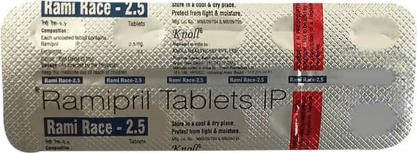 Rami Race 2.5mg Strip Of 10 Tablets