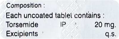 Torsinol 20mg Strip Of 10 Tablets