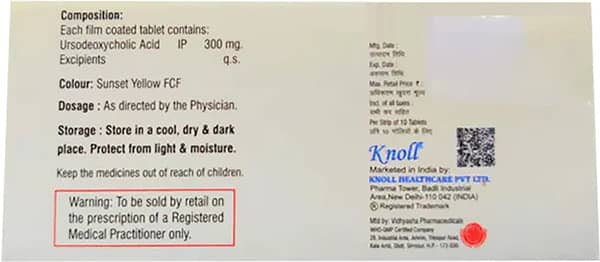 Udinol 300mg Strip Of 10 Tablets