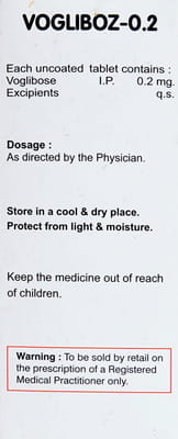 Vogliboz 0.2mg Strip Of 10 Tablets