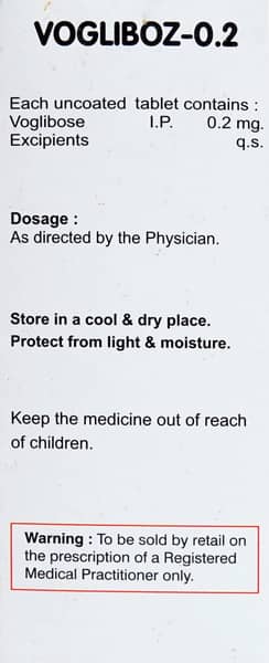 Vogliboz 0.2mg Strip Of 10 Tablets