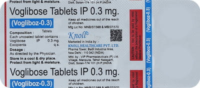 Vogliboz 0.3mg Strip Of 10 Tablets