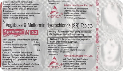 Apribose M 0.3mg Tablet